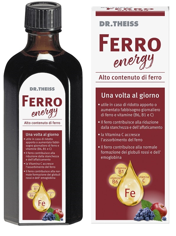 THEISS FERRO ENERGY 250 ML - Farmacia Del Monaco