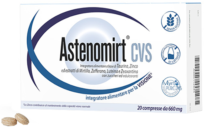 ASTENOMIRT CVS 20 COMPRESSE - Farmacia Del Monaco