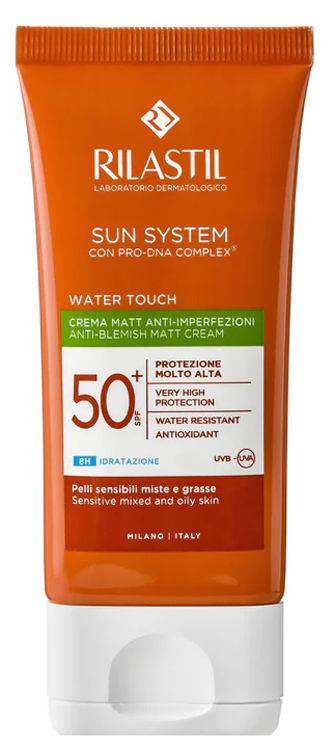 RILASTIL SUN SYSTEM WATER TOUCH FLUIDO SPF50+ 50 ML NUOVA FORMULAZIONE - Farmacia Del Monaco