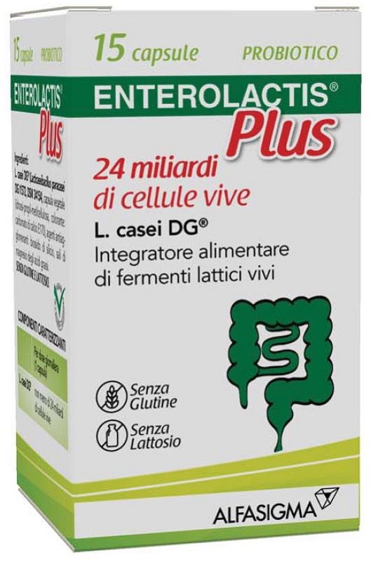 ENTEROLACTIS PLUS 15 CAPSULE - Farmacia Del Monaco