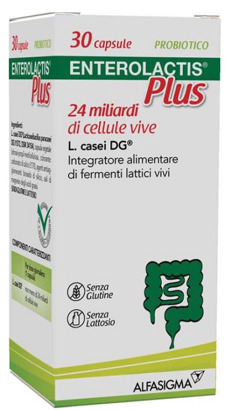 ENTEROLACTIS PLUS 30 CAPSULE - Farmacia Del Monaco