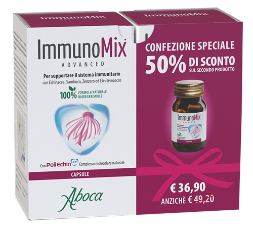 IMMUNOMIX ADVANCED 50 CAPSULE RM CONFEZIONE SPECIALE 2 PEZZI - Farmacia Del Monaco