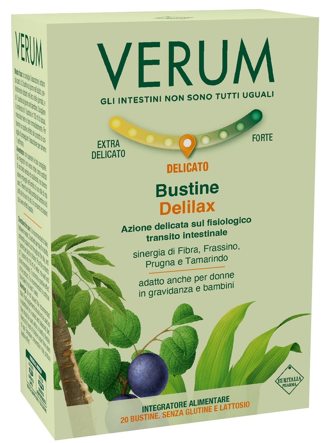 VERUM DELILAX 20 BUSTINE 80 G - Farmacia Del Monaco