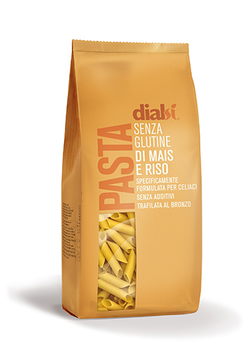 DIALSI' PASTA SENZA GLUTINE DI RISO E MAIS PENNE 34 800 G - Farmacia Del Monaco