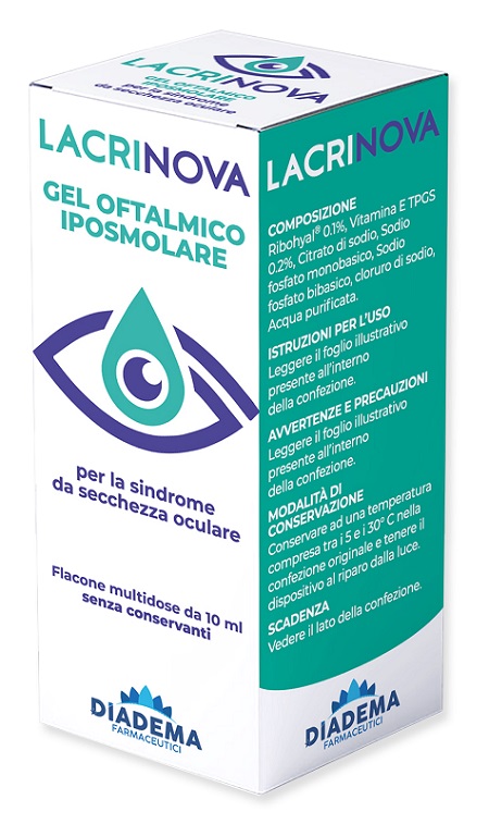LACRINOVA GEL OFTALMICO IPOSMOLARE TB 10 ML - Farmacia Del Monaco