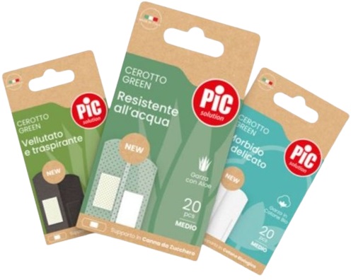 CEROTTO PIC GREEN BAMBU' ALOE MEDIO 20 PEZZI - Farmacia Del Monaco