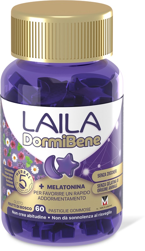 LAILA DORMIBENE 60 GOMMOSE - Farmacia Del Monaco