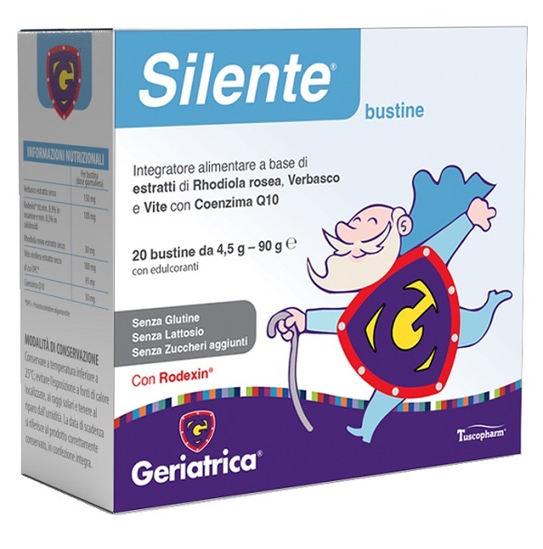 SILENTE 20 BUSTINE DA 4,5 G - Farmacia Del Monaco