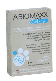 ABIOMAXX CALMA 15 COMPRESSE - Farmacia Del Monaco