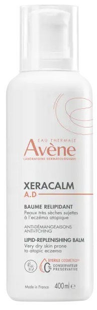 EAU THERMALE AVENE XERACALM AD BALSAMO LIPORESTITUTIVO 400 ML NUOVA FORMULAZIONE - Farmacia Del Monaco