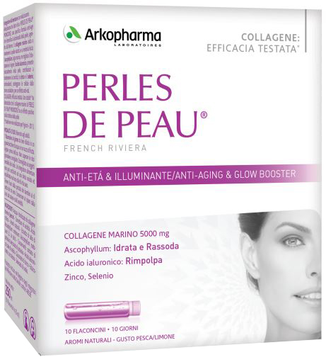 PERLES DE PEAU ANTI-ETA'&ILLUMINANTE 10 FLACONCINI - Farmacia Del Monaco