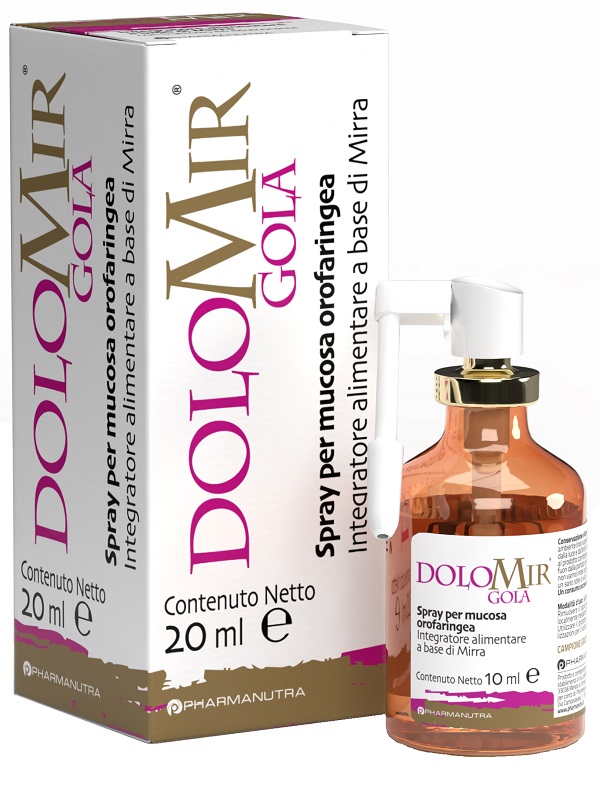 DOLOMIR GOLA SPRAY 20 ML - Farmacia Del Monaco