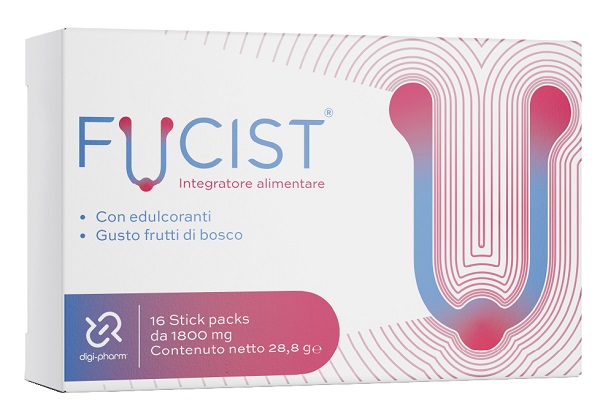 FUCIST 16 STICK PACKS DA 1800 MG GUSTO FRUTTI DI BOSCO CON EDULCORANTI SENZA GLUTINE SENZA LATTOSIO - Farmacia Del Monaco