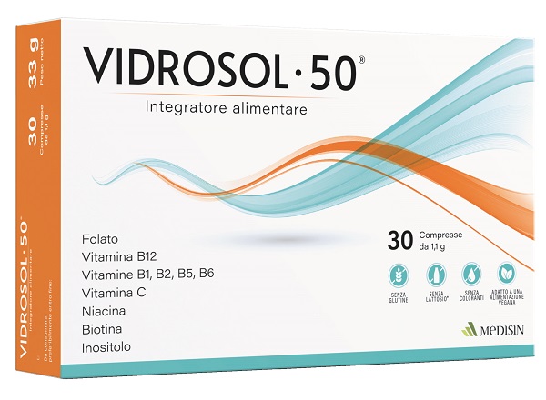 VIDROSOL 50 30 COMPRESSE - Farmacia Del Monaco