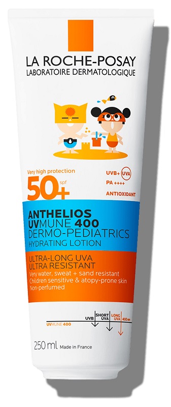 ANTHELIOS LATTE UVMUNE BAMBINI 50+ 250 ML - Farmacia Del Monaco