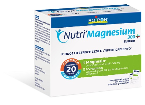 NUTRI'MAGNESIUM 300+ 20 BUSTINE - Farmacia Del Monaco