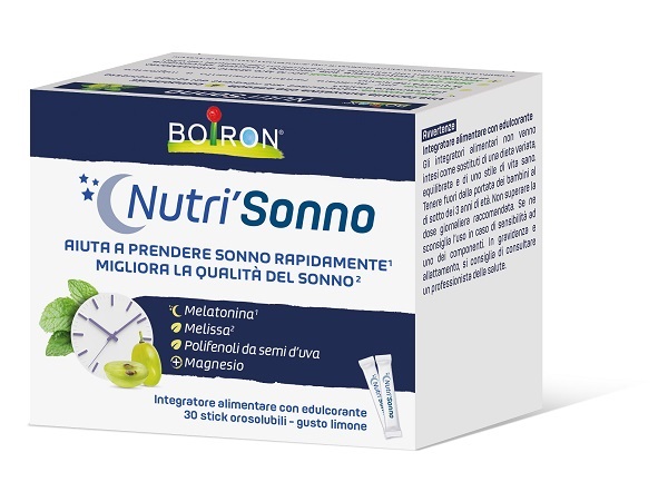 NUTRI'SONNO 30 STICK OROSOLUBILI GUSTO LIMONE - Farmacia Del Monaco