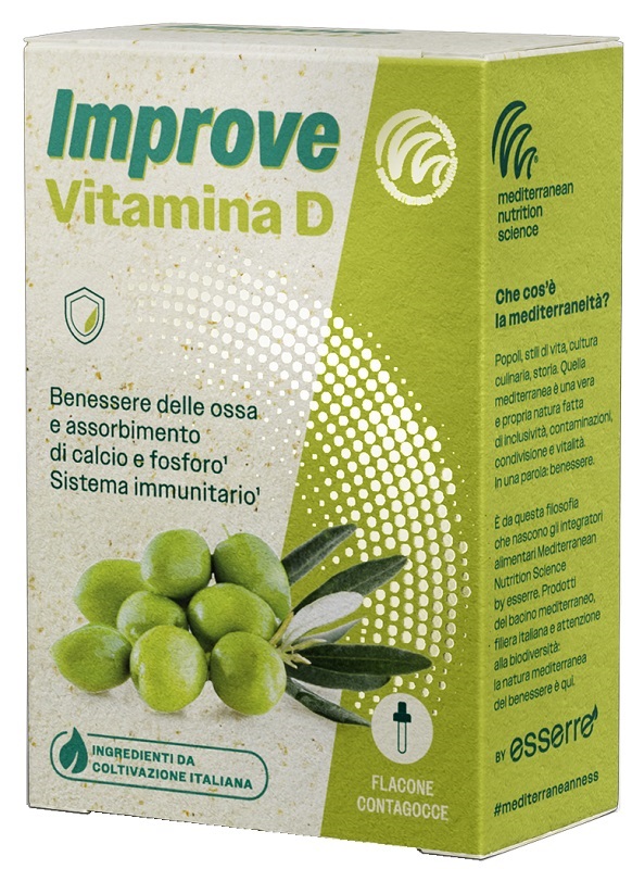 IMPROVE VITAMINA D GOCCE 21 ML - Farmacia Del Monaco