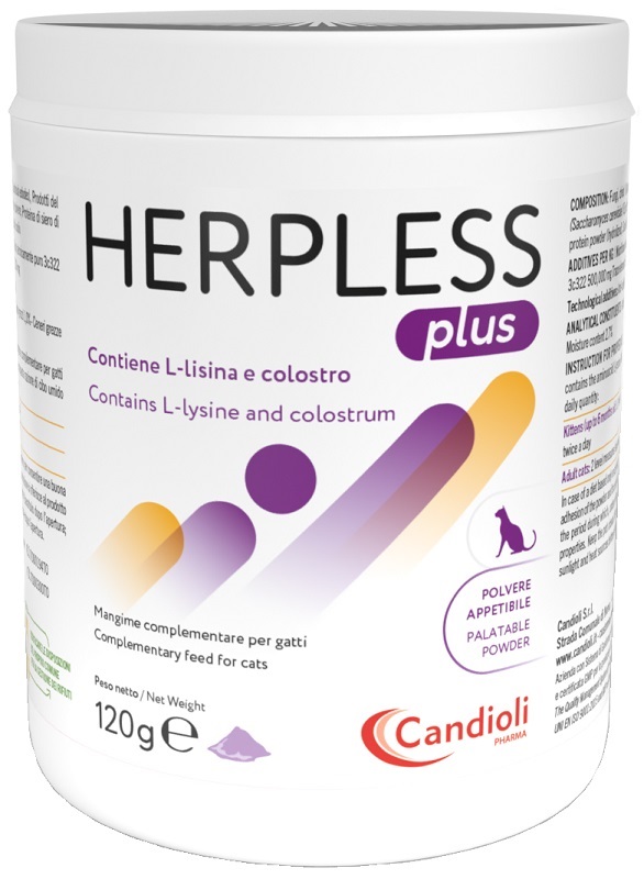 HERPLESS PLUS POLVERE 120 G - Farmacia Del Monaco