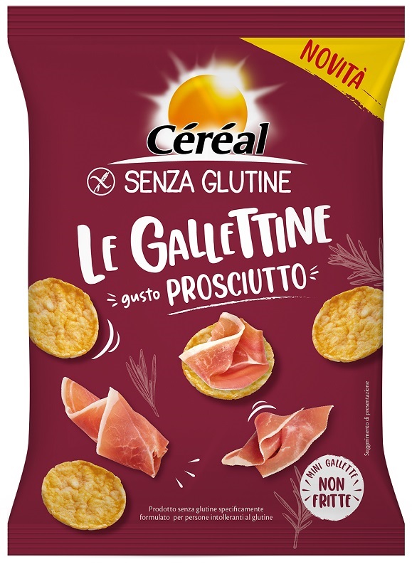 CEREAL SENZA GLUTINE GALLETTINE GUSTO PROSCIUTTO 70 G - Farmacia Del Monaco