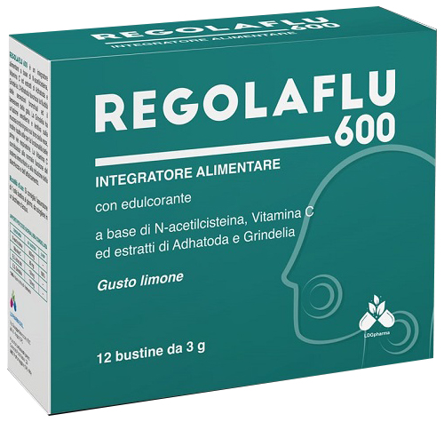 REGOLAFLU 600 12 BUSTINE - Farmacia Del Monaco