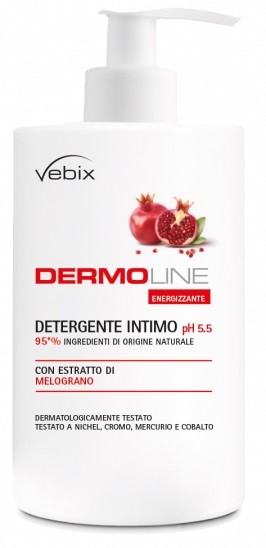 VEBIX DERMOLINE MELOGRANO DETERGENTE INTIMO 500 ML - Farmacia Del Monaco