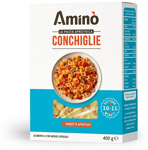 AMINO' CONCHIGLIE APROTEICHE 400 G - Farmacia Del Monaco