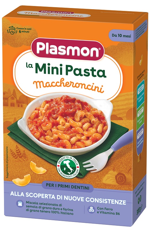 PLASMON PASTA MACCHERONCINI 300 G - Farmacia Del Monaco