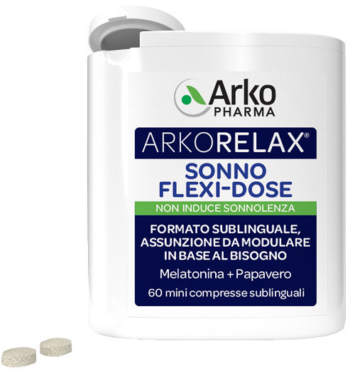 ARKORELAX SONNO FLEXI DOSE 60 MINI COMPRESSE - Farmacia Del Monaco