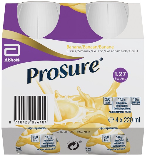 PROSURE BANANA 4 BOTTIGLIE DA 220 ML - Farmacia Del Monaco