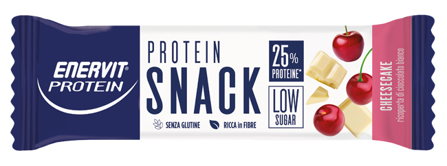 ENERVIT PROTEIN SNACK CHEESCAKE LOW SUGAR 30 G - Farmacia Del Monaco