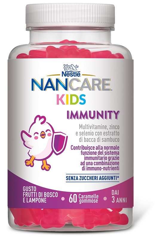 NANCARE KIDS IMMUNITY 60 GUMMIES - Farmacia Del Monaco