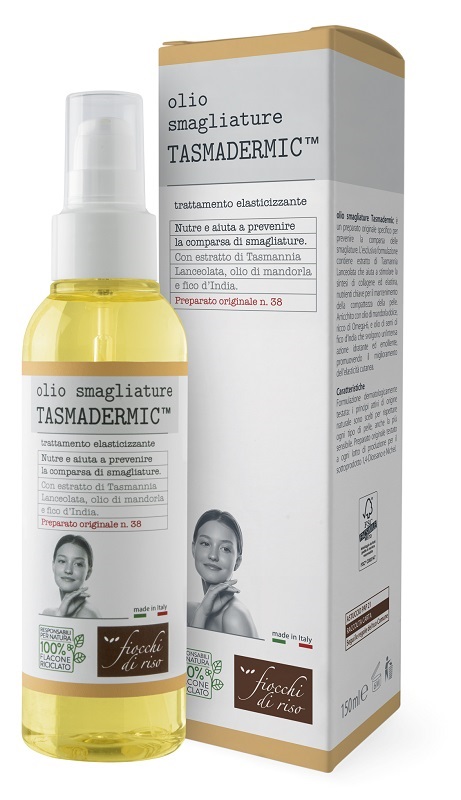 FIOCCHI DI RISO OLIO SMAGLIATURE TASMADERMIC 150 ML - Farmacia Del Monaco