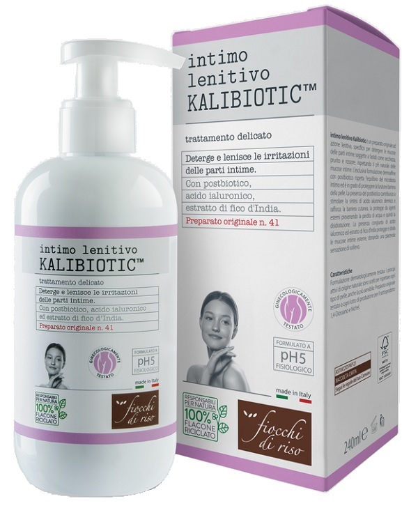 FIOCCHI DI RISO INTIMO LENITIVO KALIBIOTIC PH5 240 ML - Farmacia Del Monaco