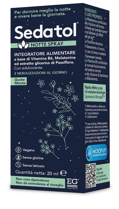 SEDATOL NOTTE SPRAY 20 ML - Farmacia Del Monaco