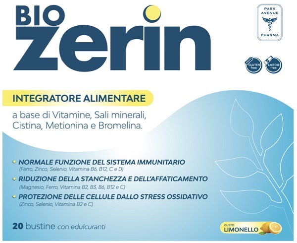BIOZERIN 20 BUSTINE - Farmacia Del Monaco