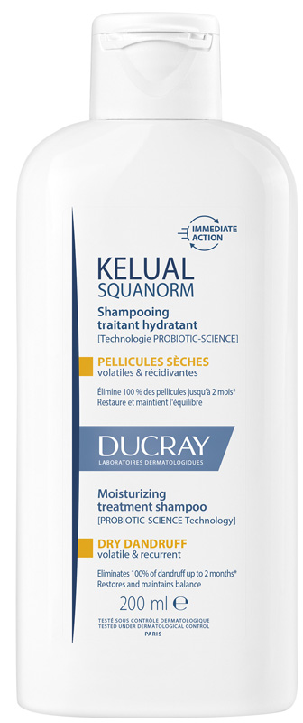 KELUAL SQUANORM SHAMPOO ANTI FORFORA SECCA 200 ML - Farmacia Del Monaco