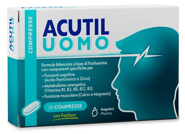 ACUTIL UOMO 30 COMPRESSE - Farmacia Del Monaco