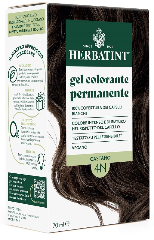 HERBATINT 4N CASTANO 170 ML - Farmacia Del Monaco