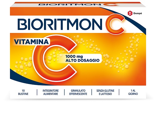 BIORITMON C 1000MG VITAMINA C 10 BUSTINE - Farmacia Del Monaco