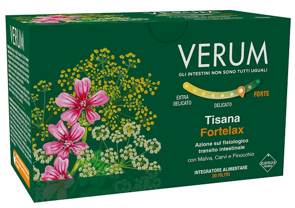 VERUM FORTELAX TISANA 20 FILTRI NEW - Farmacia Del Monaco