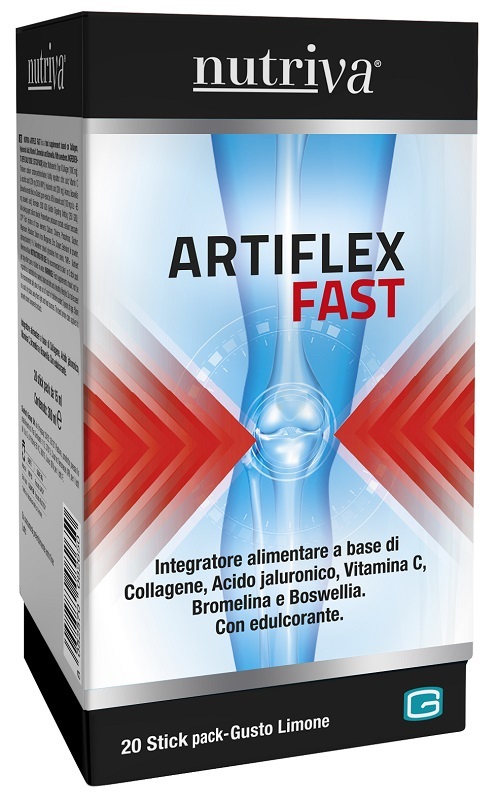 NUTRIVA ARTIFLEX FAST 20 STICK PACK - Farmacia Del Monaco