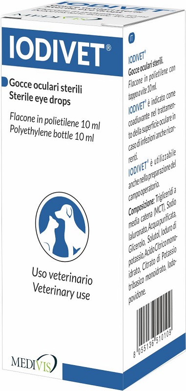 IODIVET SOLUZIONE OFTALMICA 10 ML - Farmacia Del Monaco