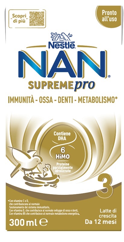 NAN SUPREMEPRO 3 LIQUIDO 300 ML - Farmacia Del Monaco