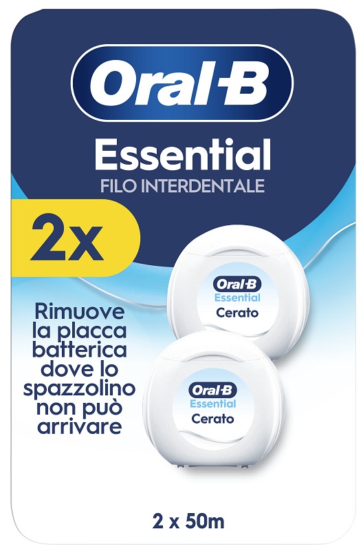 ORALB MAN FILO INTERDENTALE CERATO 50 METRI - Farmacia Del Monaco