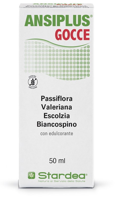 ANSIPLUS GOCCE 50 ML SENZA GLUTINE CON EDULCORANTE SENZA ALCOL - Farmacia Del Monaco